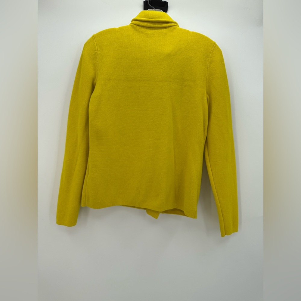 Lauren Ralph Lauren Cotton-Blend Moto Asymmetrical Zip Tailored Jacket SZ-M - Picture 4 of 16